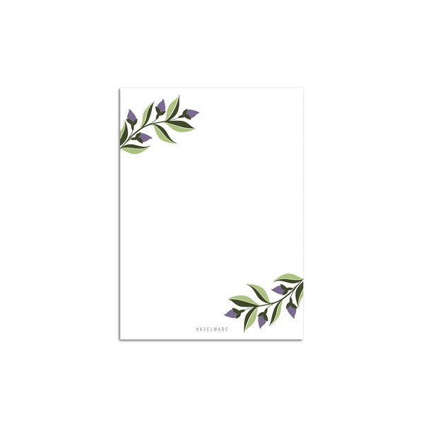 Ivy Florals Small Notepad