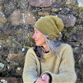 Samantha Holmes Jersey Knit Alpaca Hat