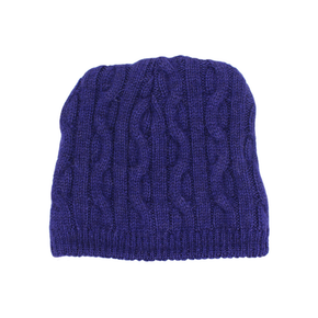 Kid's Alpaca Cable Beanie