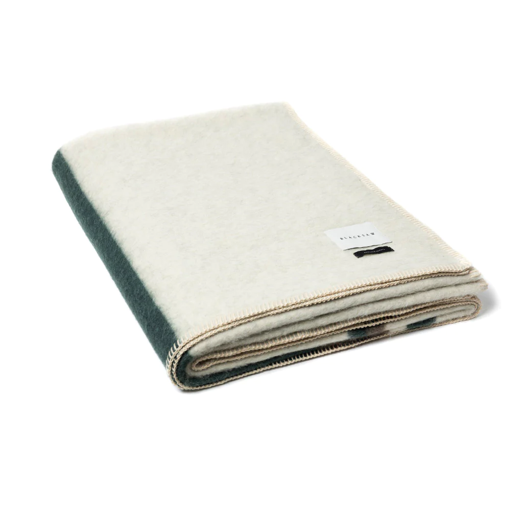 Kimura Heirloom Alpaca Blanket - Forest