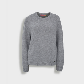 Gray sweater on a light gray background