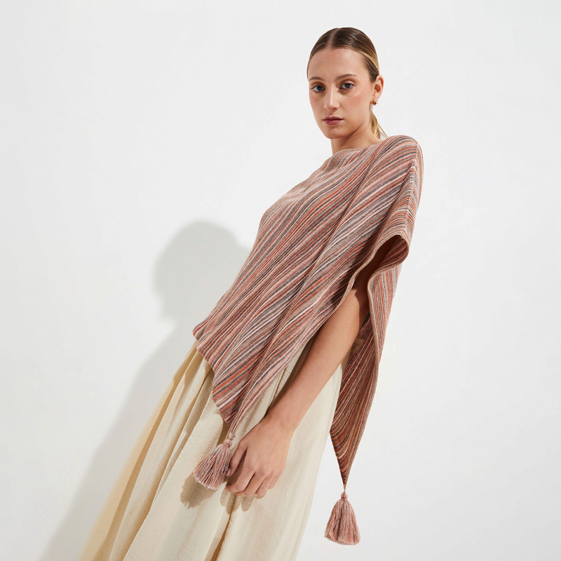 Kuna Walnut Poncho