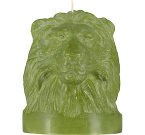 Lion Bust Candle
