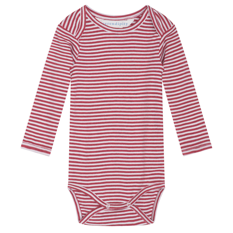 Serendipity Babies Organic Cotton Striped Onesie
