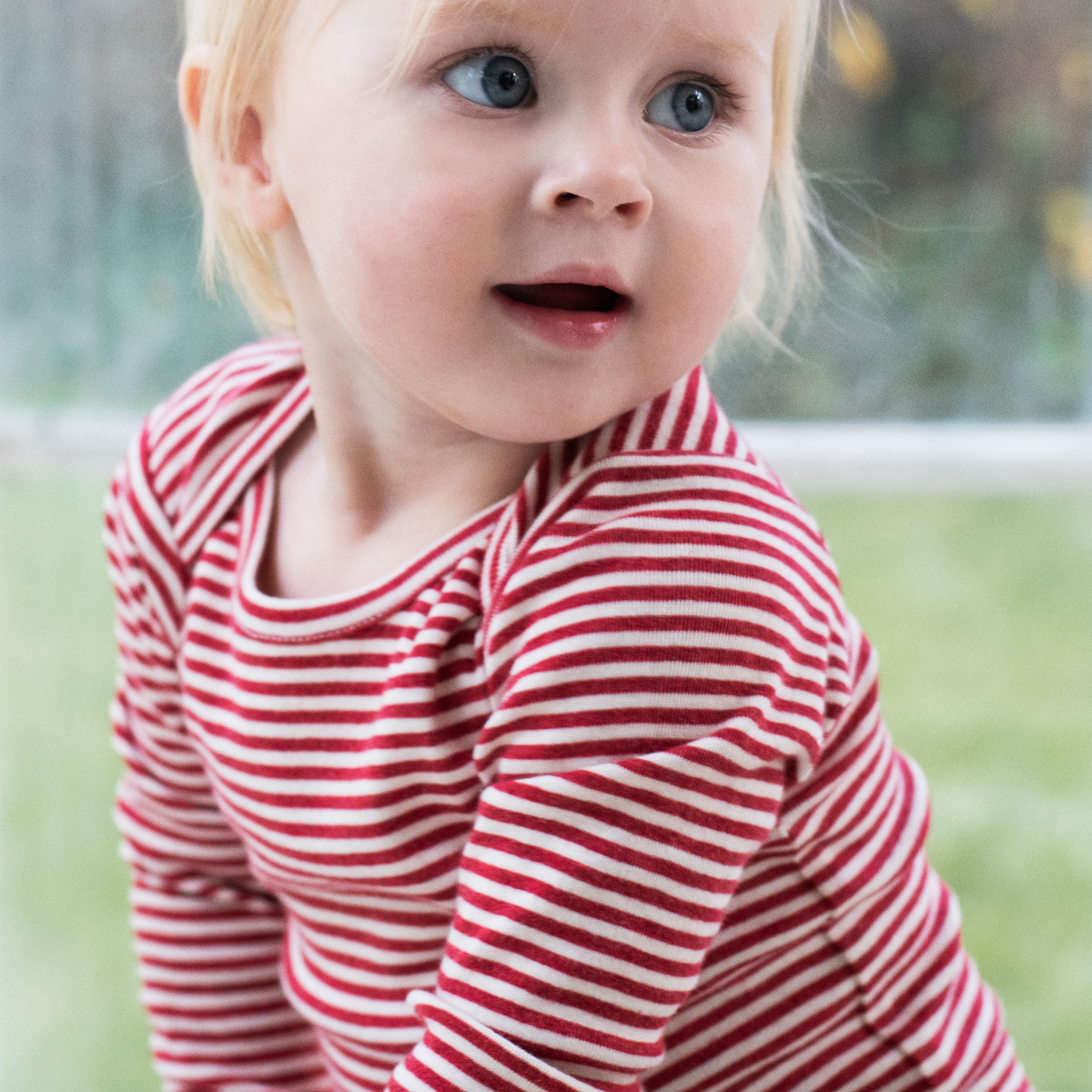 Serendipity Babies Organic Cotton Striped Onesie
