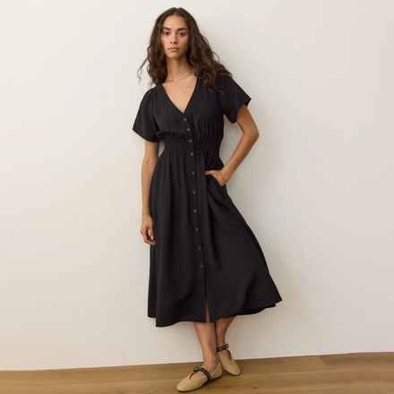 Marine Layer Annika Midi Dress