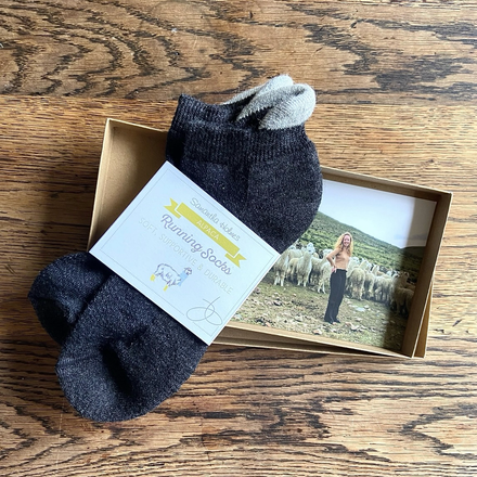 Samantha Holmes Men's Alpaca Running Socks