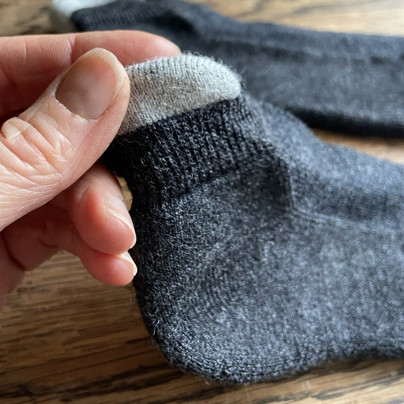 Samantha Holmes Men's Alpaca Running Socks