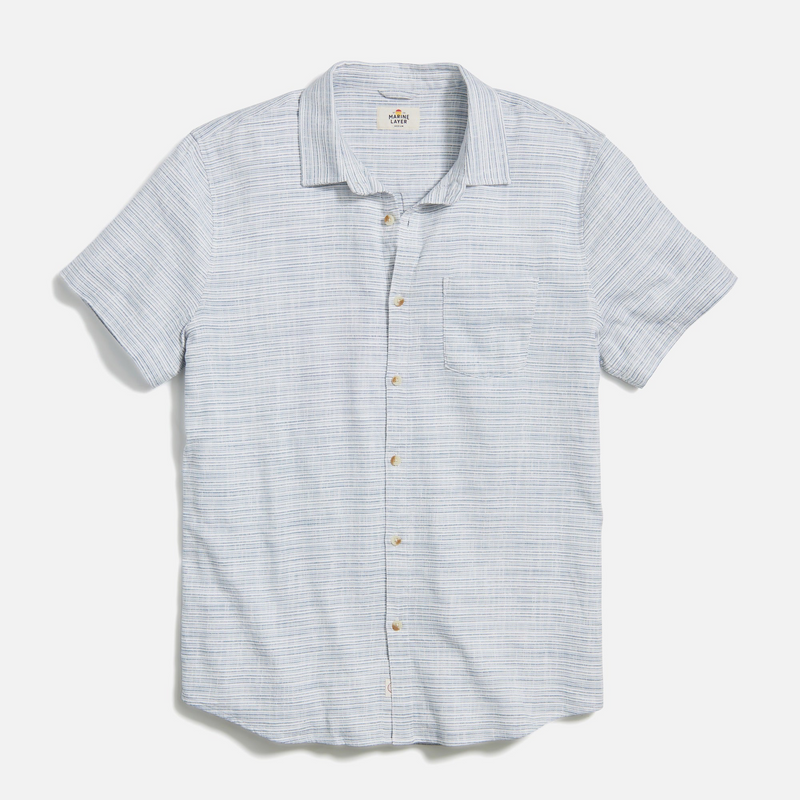 Marine Layer Stretch Selvage Short Sleeve Shirt