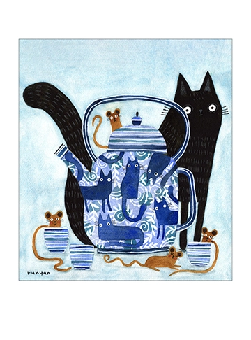 'Mouse Tea' Card