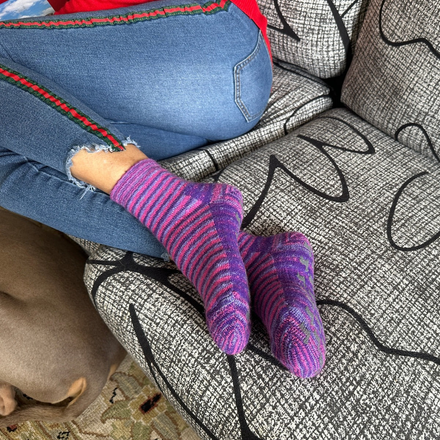 Alpaca Gripper Slipper Socks