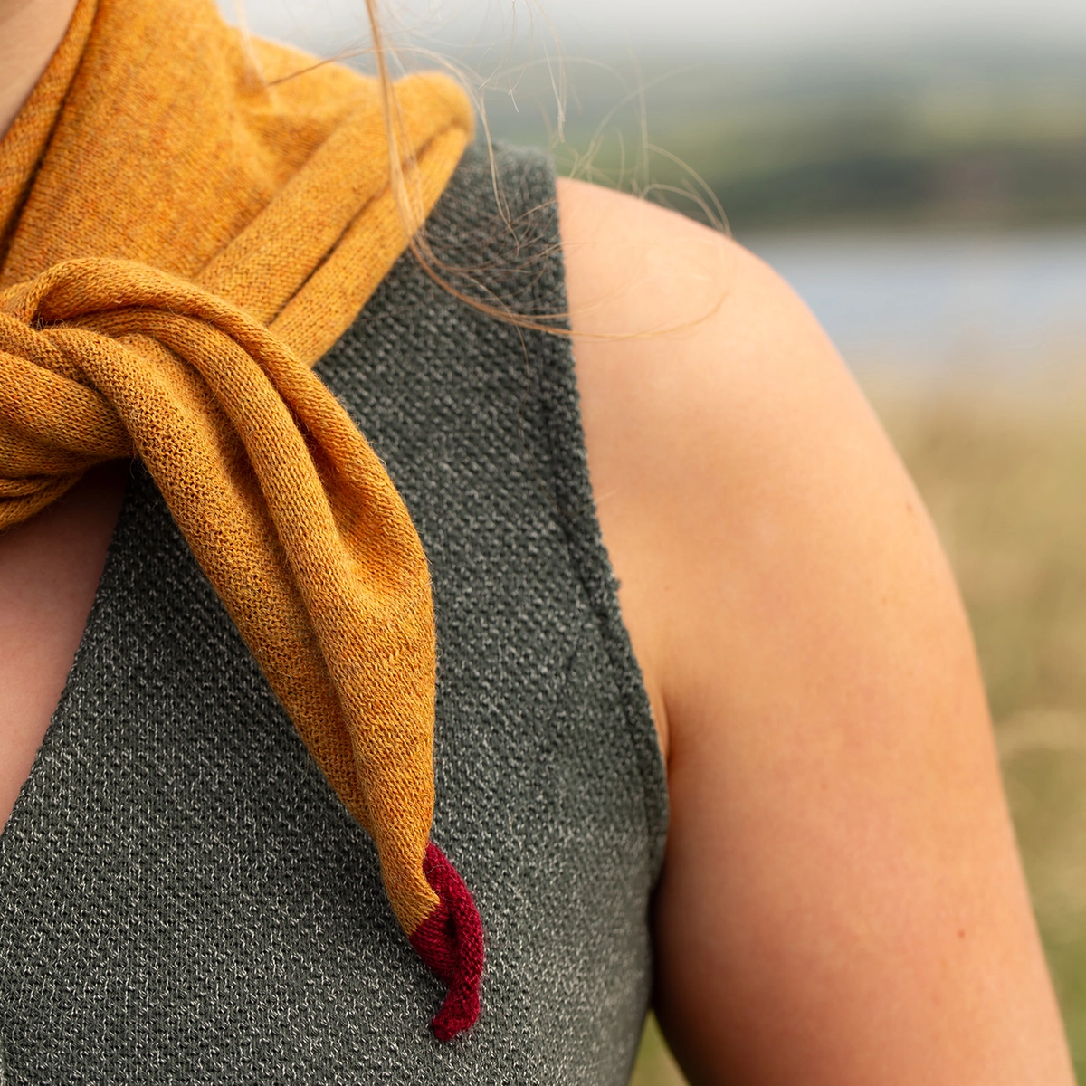 Baby Alpaca Jersey Neckerchief
