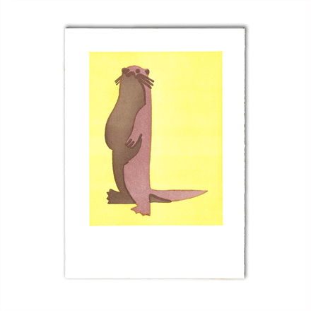 'Otter' Card