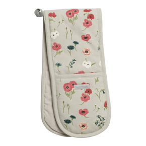 Sophie Allport Poppy Meadow Double Oven Glove