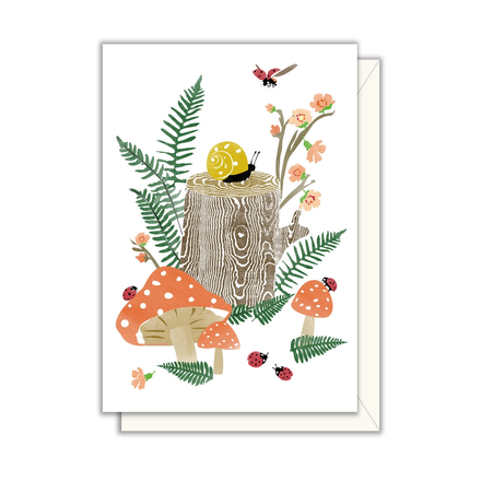 'Petite Snail' Mini Enclosure Card