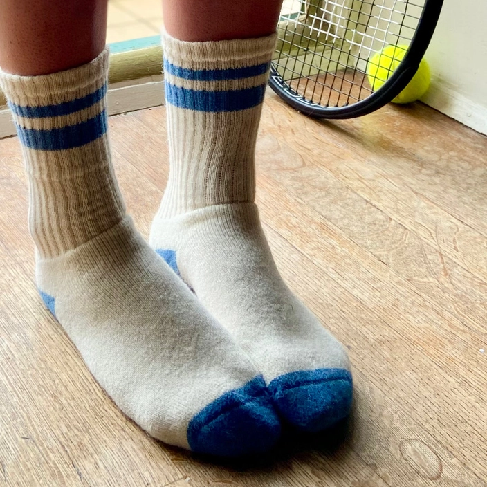 Preppy Alpaca Pima Cotton Socks