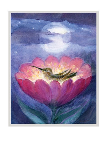 'Queen of the Night' Card