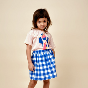 Red Caribou Children's Short Sleeved T-Shirt