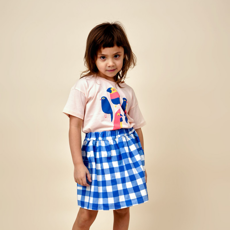 Red Caribou Children's Short Sleeved T-Shirt