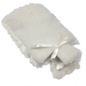Samantha Holmes Alpaca Fur And Lambskin Hot Water Bottle