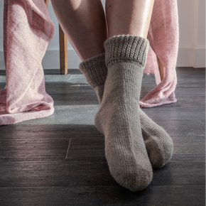 Samantha Holmes Silky Alpaca Bed Socks