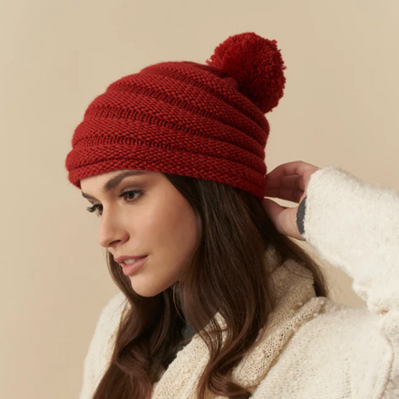 Seashell Alpaca Hat