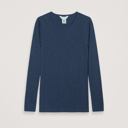 Serendipity Women's Solid Cotton Slim Tee