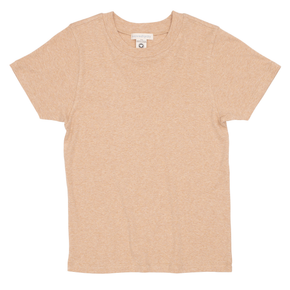Orange t-shirt on a white background