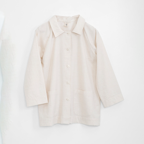 Off white shirt on a white background