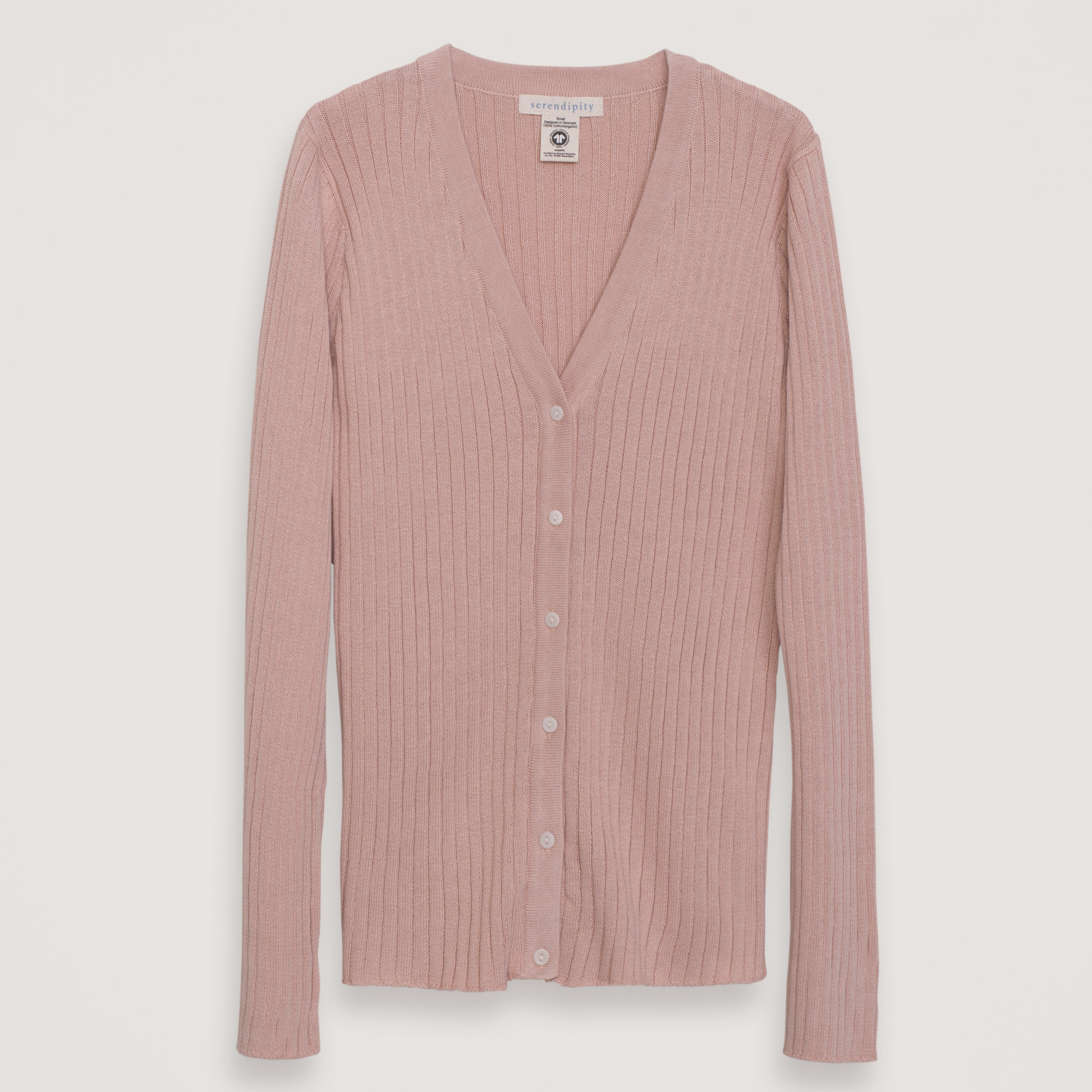 Serendipity Women's Rib Cardigan | Fluff Alpaca