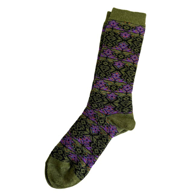 Starlight Geometric Alpaca Socks