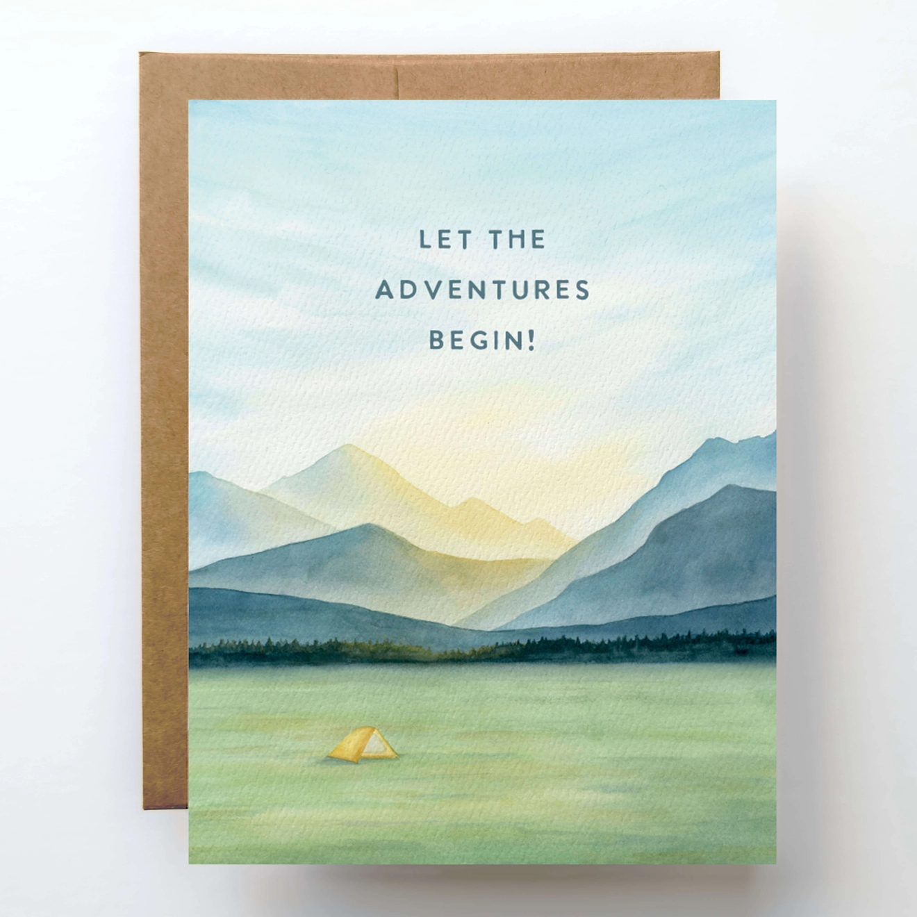 'Sunrise Adventure' Greeting Card