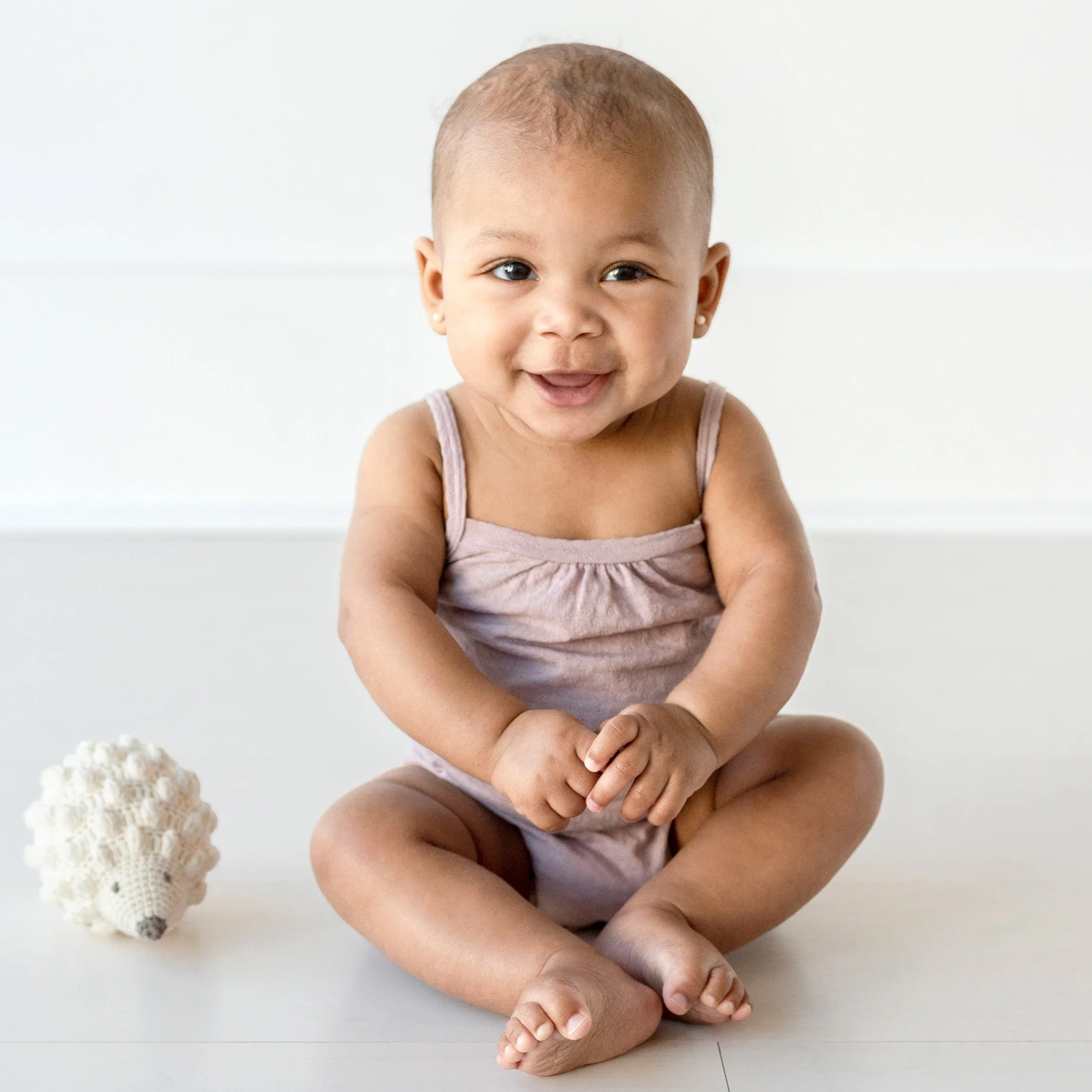 Tane Organics Pointelle Tank Onesie