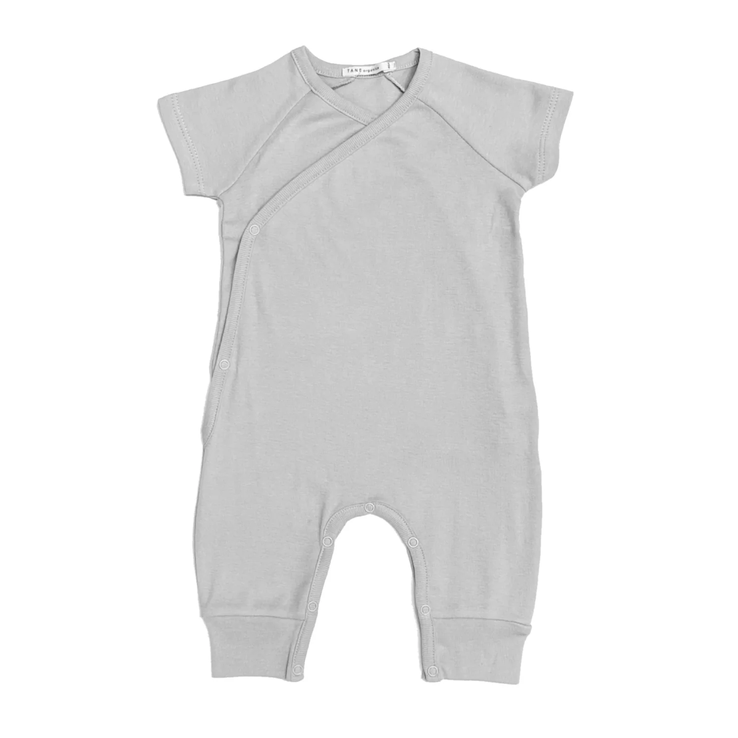 Tane Organics Ribbed Cap Sleeved Kimono Playsuit