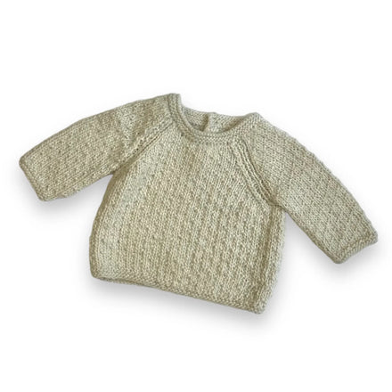 Tane Organics Hand Knit Raglan Pullover