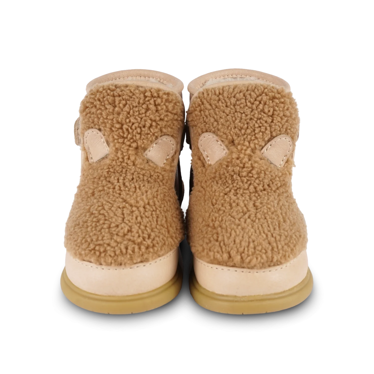 Roumi Teddy Bear Leather Boots