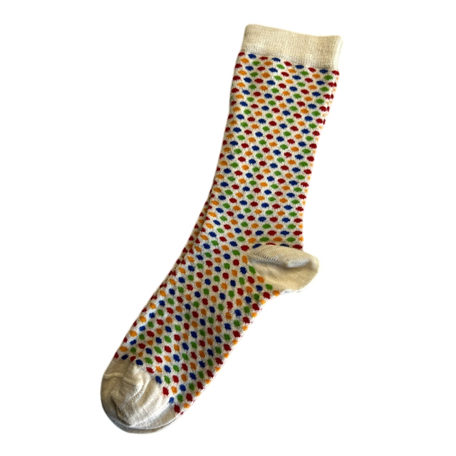 Tey-Art Bamboo Dots Alpaca Socks