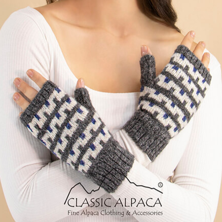 Utah Brushed Fingerless Gloves