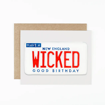 'Wicked Good Birthday' Birthday Card