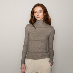 Serendipity Women's Cotton Turtleneck