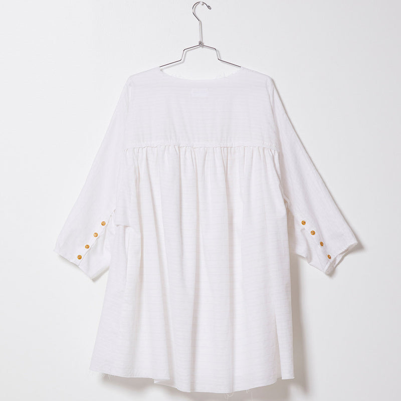 Atelier Delphine Serwa Dress in Vintage-y Washed Cotton