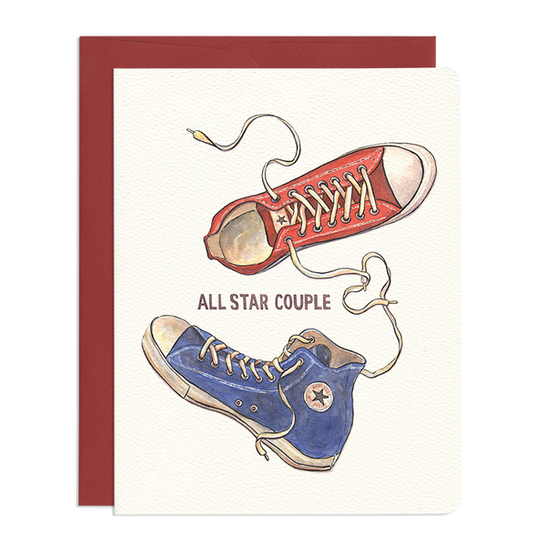 'All Star Couple' Greeting Card