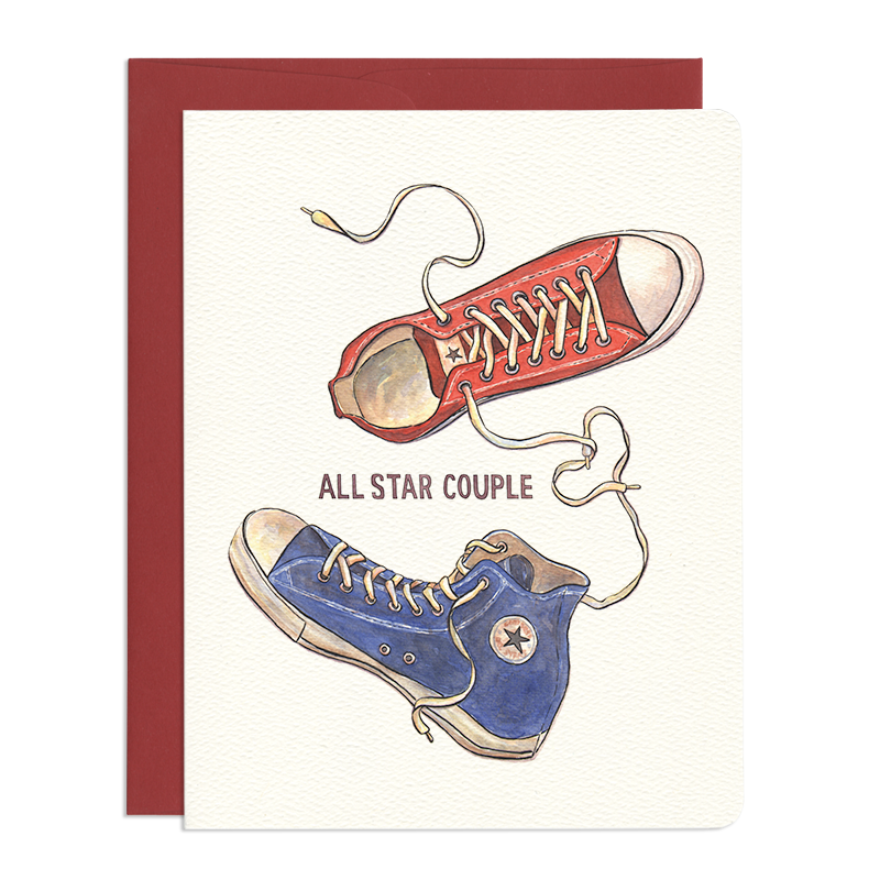 'All Star Couple' Greeting Card
