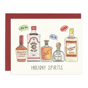 'Holiday Spirits' Holiday Card