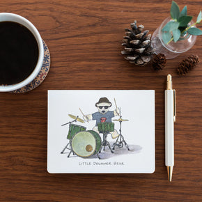 'Little Drummer Bear' Holiday Card