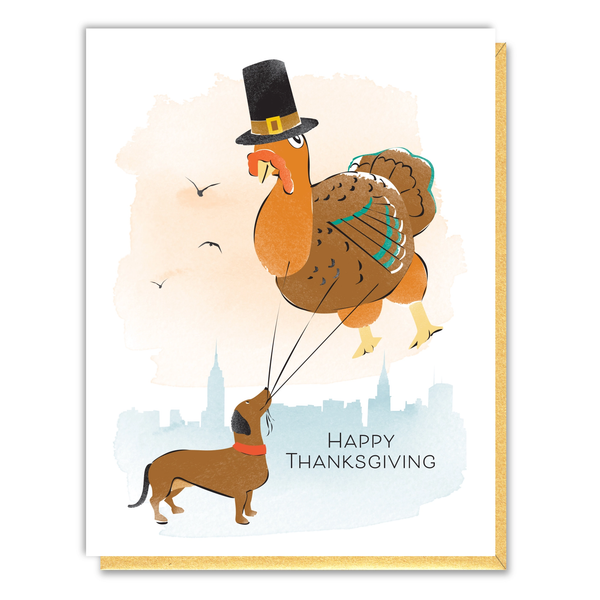 'Thanksgiving Parade' Card
