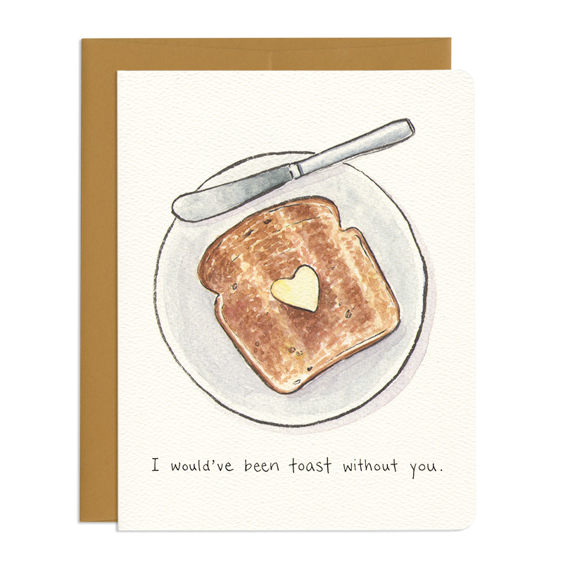 'Thankful Toast' Card