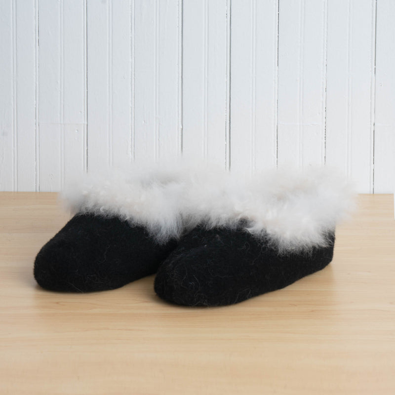 Alpaca Fur Fuzzy Slippers
