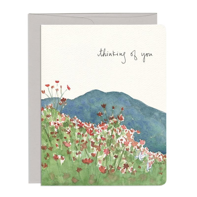 'Thinking of you' Greeting Card