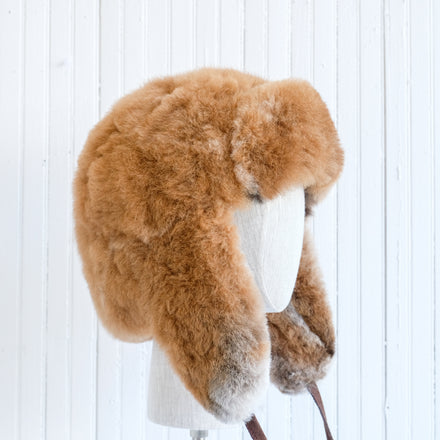 Alpaca Fur Trapper Hat